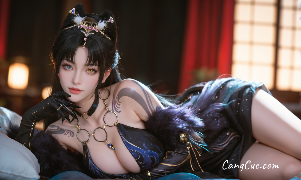 [AI Generated] 永劫无间-玉玲珑【墨迹】